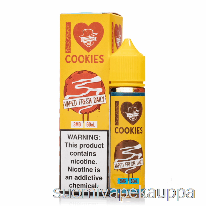 Vape Box I Love Cookies - Mad Hatter Juice - 60ml 3mg